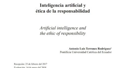 Inteligencia artificial y ética de la responsabilidad Inteligencia artificial y ética de la responsabilidad