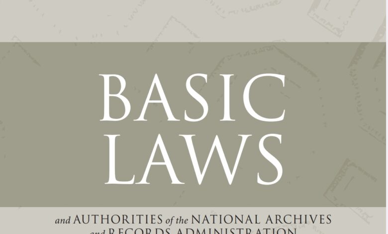 Basic laws Basic laws