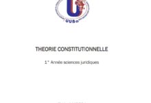 theore constitutionnel